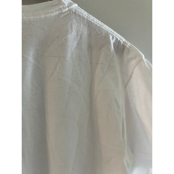 Vintage NYPD New York Police Department T-Shirt White Blue Size Large JL - Picture 8 of 9